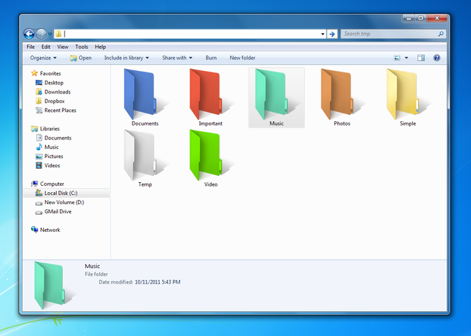 neuzilla folder colorizer