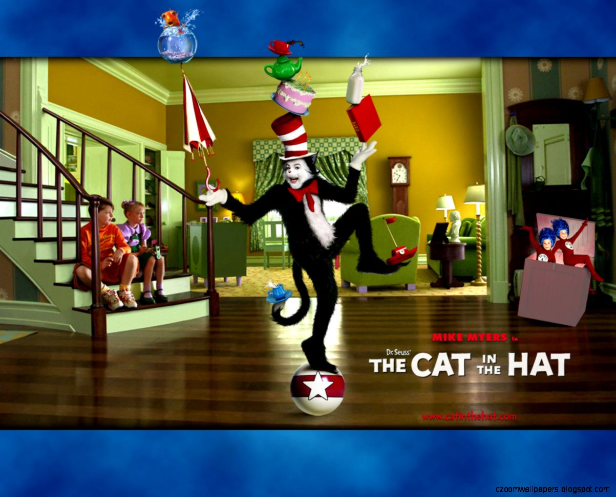 Cat In The Hat Wallpapers Zoom Wallpapers