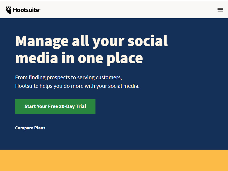 Hootsuite helps you manage social content with ease
