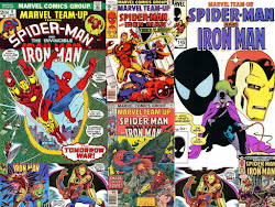 spider iron comic heroes dave teamed quite along bit got