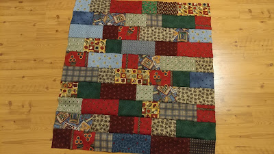 Debbie Mumm fabric for quick and easy charity quilts