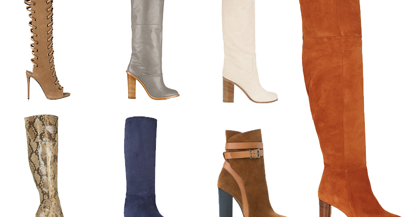 PETITE SIDE OF STYLE: BOOTS THAT ARE NOT BLACK