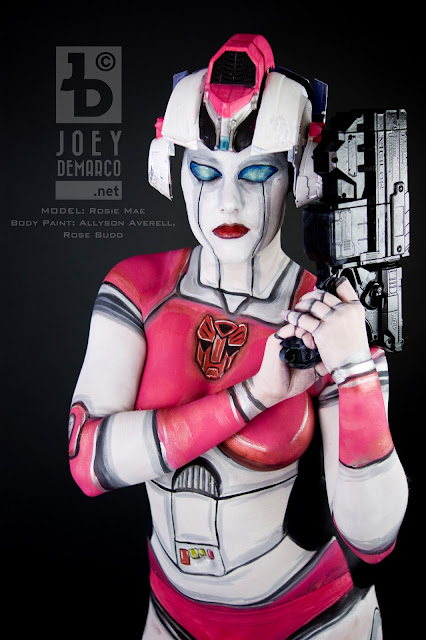 Photography by Joey DeMarco: Dr. Mrs. The Monarch Body Paint