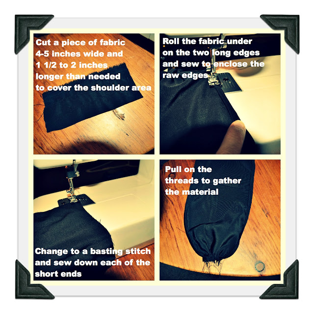 Blessed to be a Blessing Adding Cap Sleeves to a Spaghetti Strap Dress