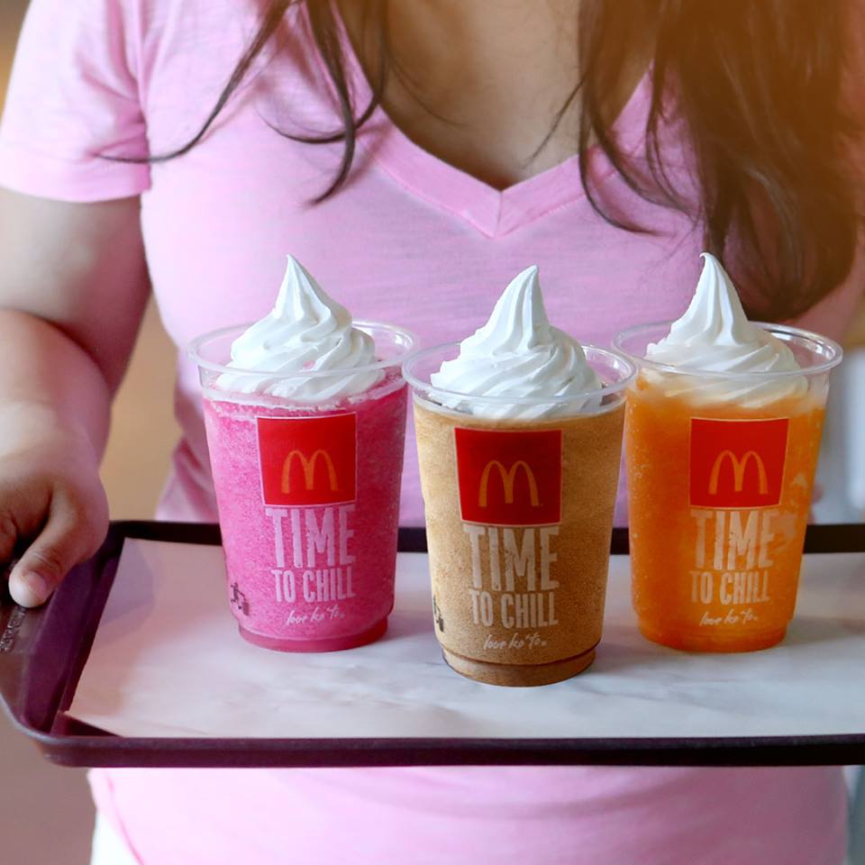 Mcdonald's MayWard with the new Creamy McFreeze It's Me, Gracee