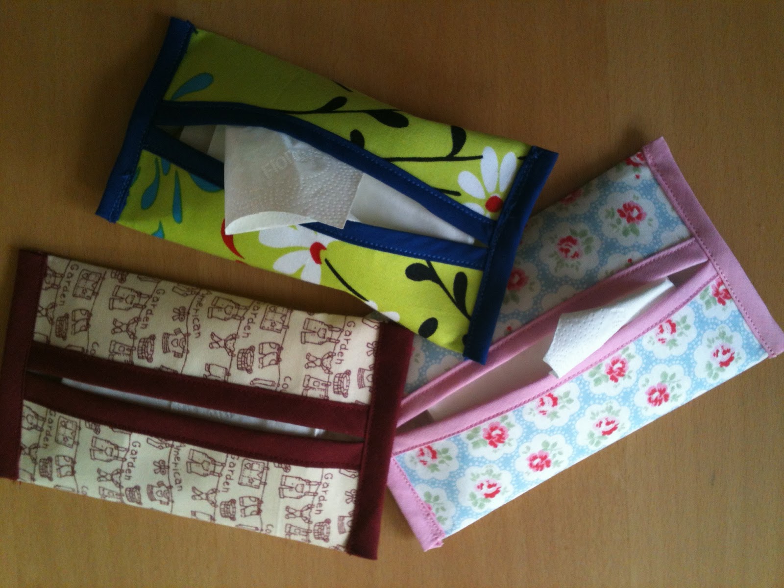 make mine! handmade things from fabric Tissue Bag