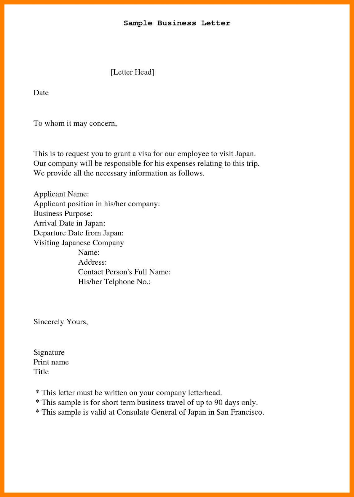 Formal Letter To Whom It May Concern Commercesadeba