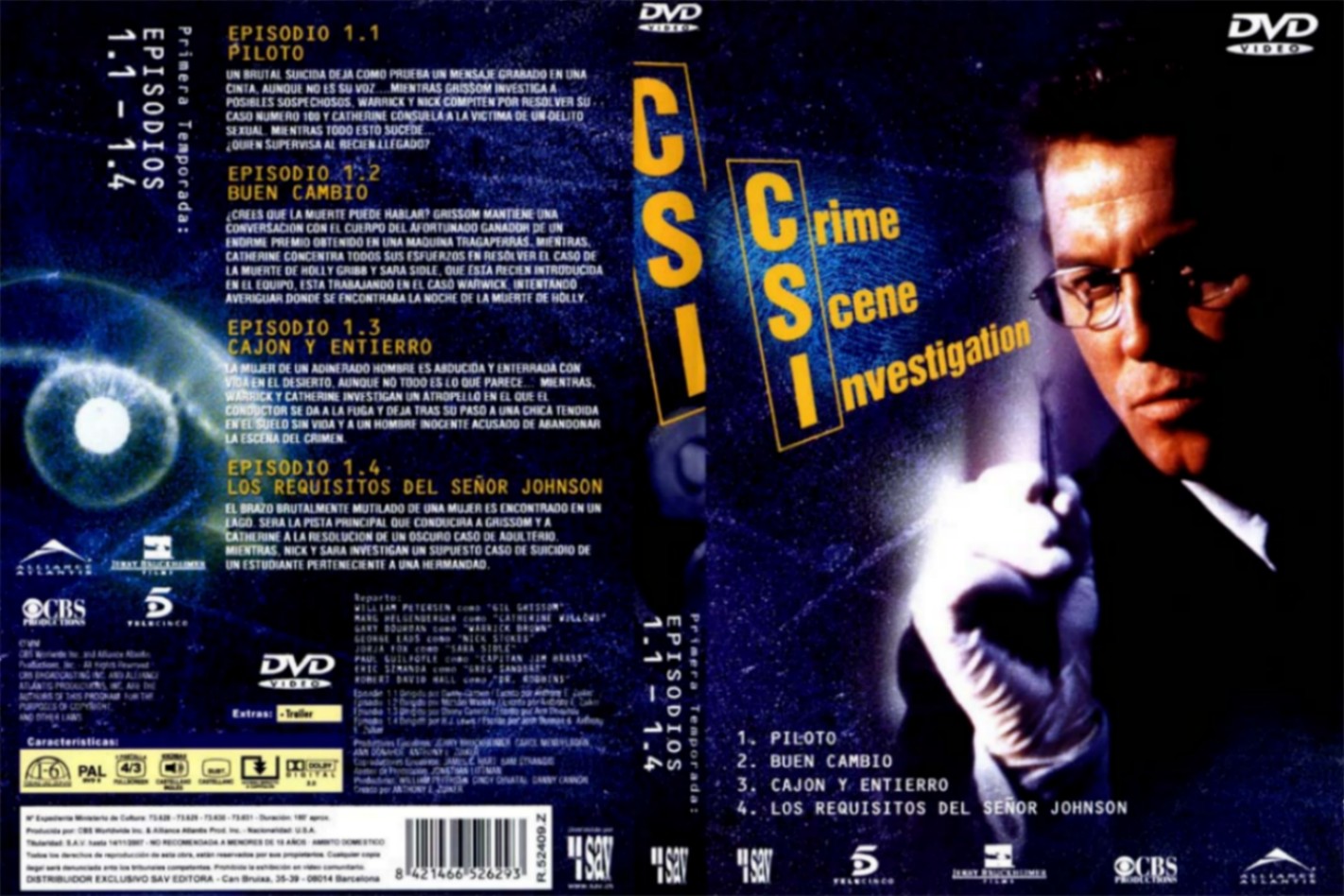 Series TV: CSI: Crime Scene Investigation (2000)