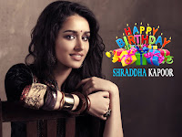 shraddha kapoor birthday whatsapp status video wallpaper, fabulous look of shraddha kapoor while sitting on chair with lovely smile for birthday status for computer screen decoration.