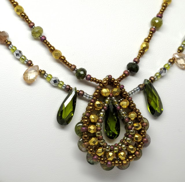 gwenbeads: Three Gemstone Necklaces