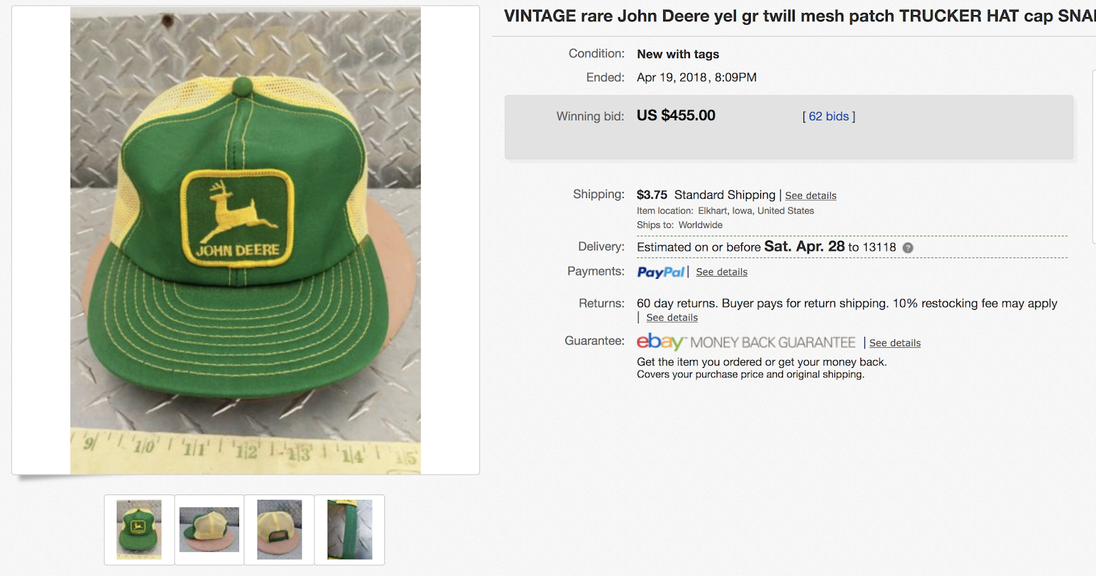 expensive trucker hats