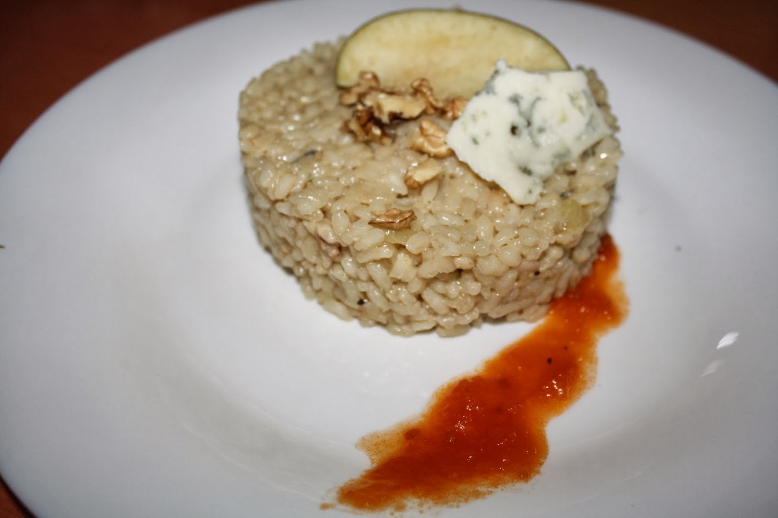 Mis consejos y recetas saludables Risotto de Manzana, Nueces y