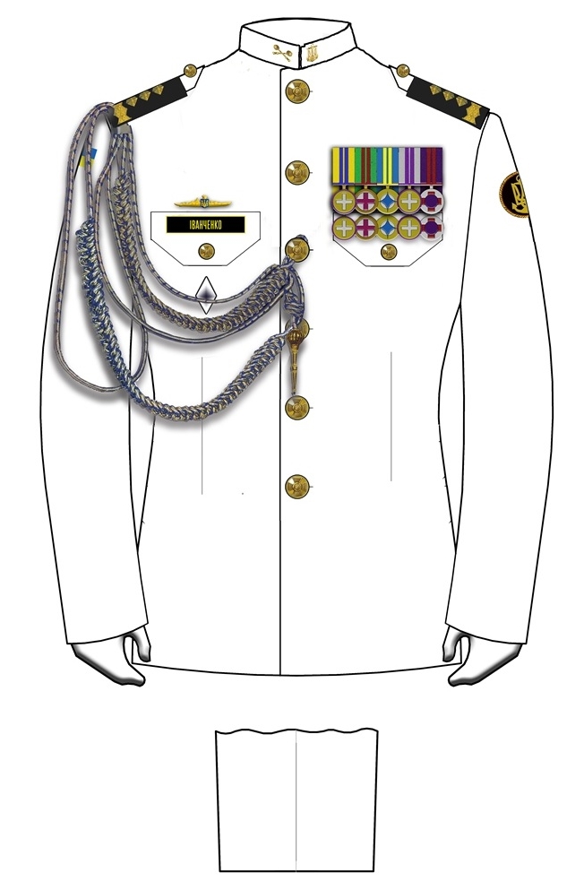 форма адміралів ВМС