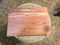 Red cedar board