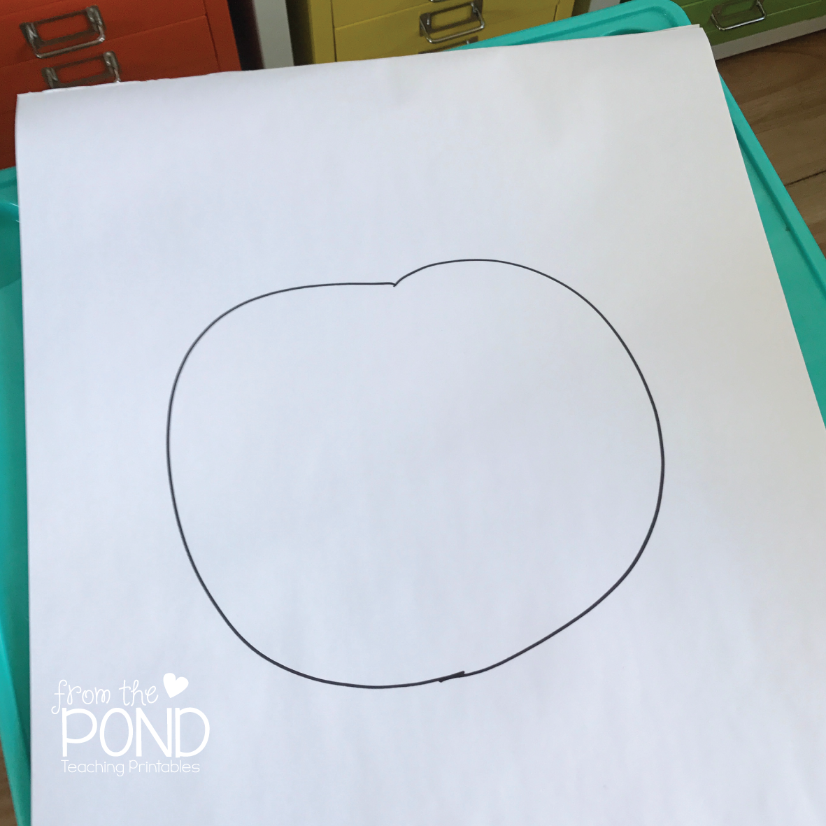 Apple Directed Drawing From the Pond