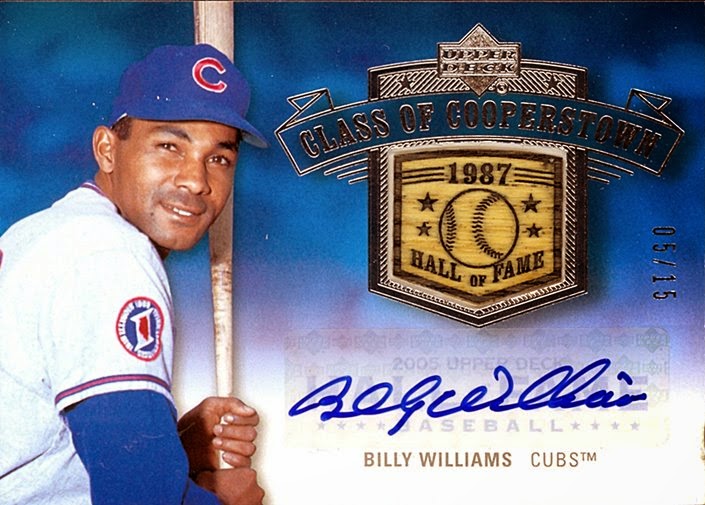 Wrigley Wax A Nice Billy Autographed Card