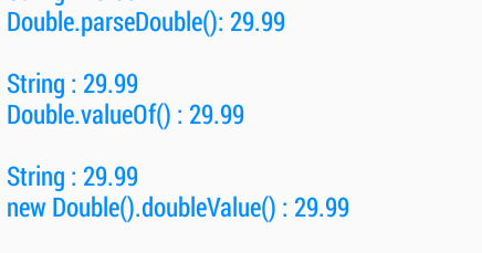 Convert String to Double in Java