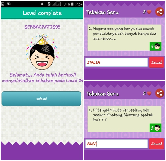 kunci jawaban tebak gambar: Kunci Jawaban Tebak Gambar Rusa
