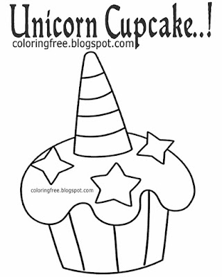 Printable Unicorn Drawing Mythical Coloring Book Pictures For Kids