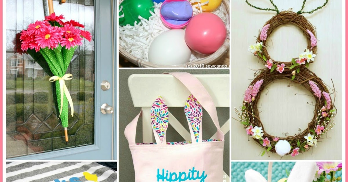 Sew Can Do Favorite Springtime & Easter Crafts RoundUp