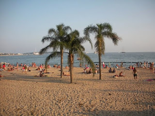Cannes spiaggia