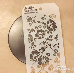 Stampers Anonymous Stencil Floral 2017 release