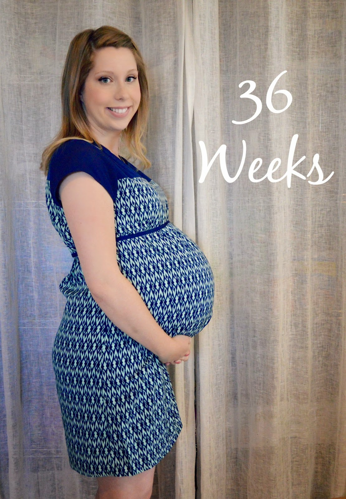 Orchard Girls Kenzie 36 Week Pregnancy Update Bump Picture