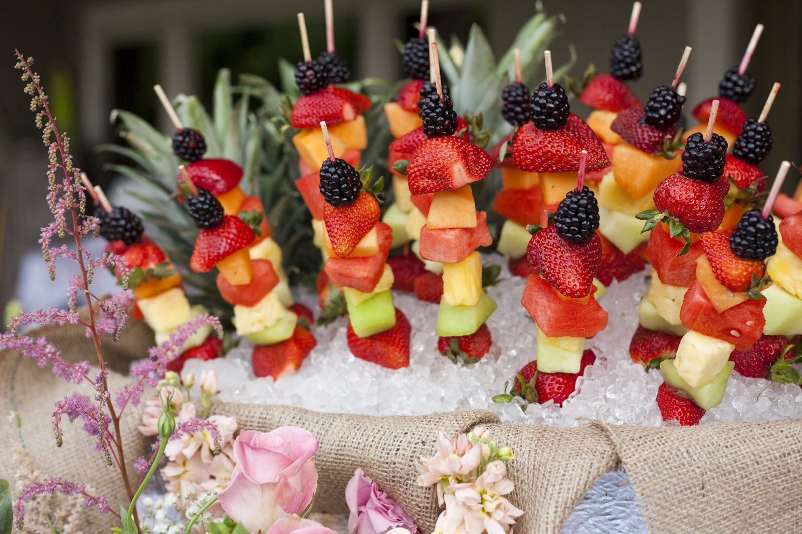 Time of Our Lives Wedding Photos Part 5 Yard and food
