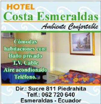 Hoteles en Esmeraldas