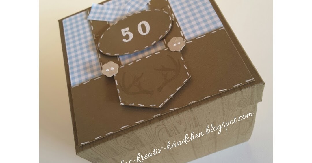 Elas-Kreativ-Händchen: Explosionsbox nach Bayrischer Art