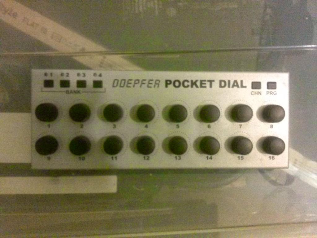 Infrequent Sound [sex.tex] technology Doepfer Pocket Dial MIDI Control