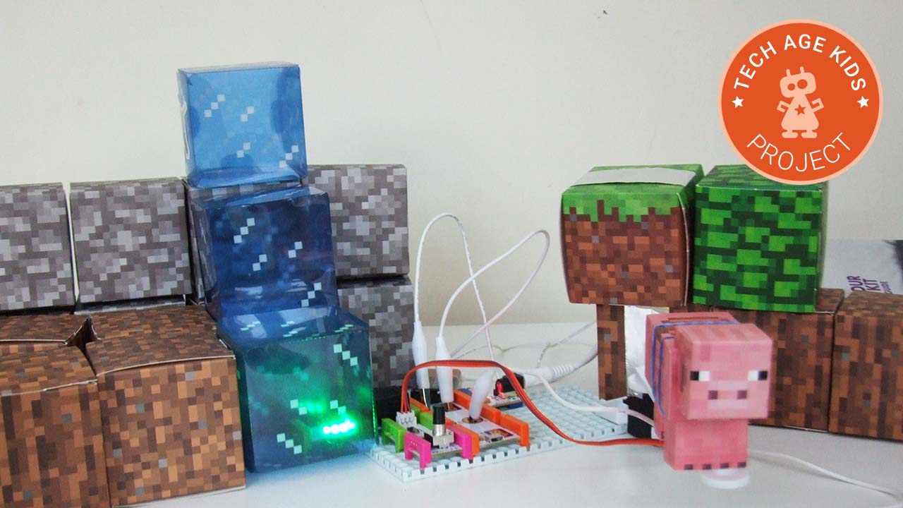 Rule Your Minecraft Room with littleBits, Tech Age Kids