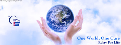 Relay Facebook Cover - one world, one cure