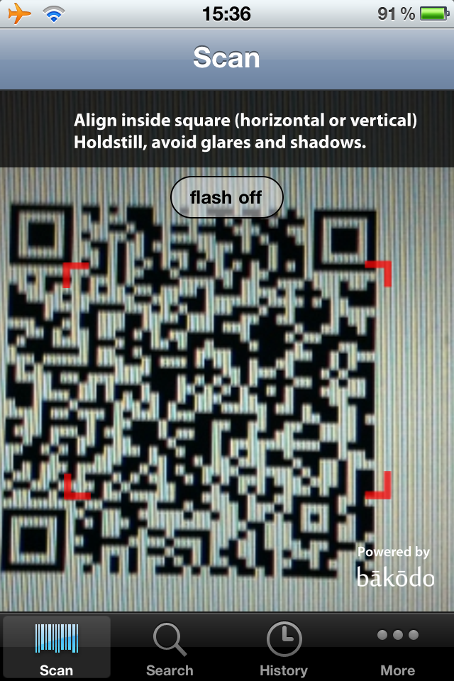 Kanji Science Bookmark to Home Screen on iPhone/iPad Using QR Code for