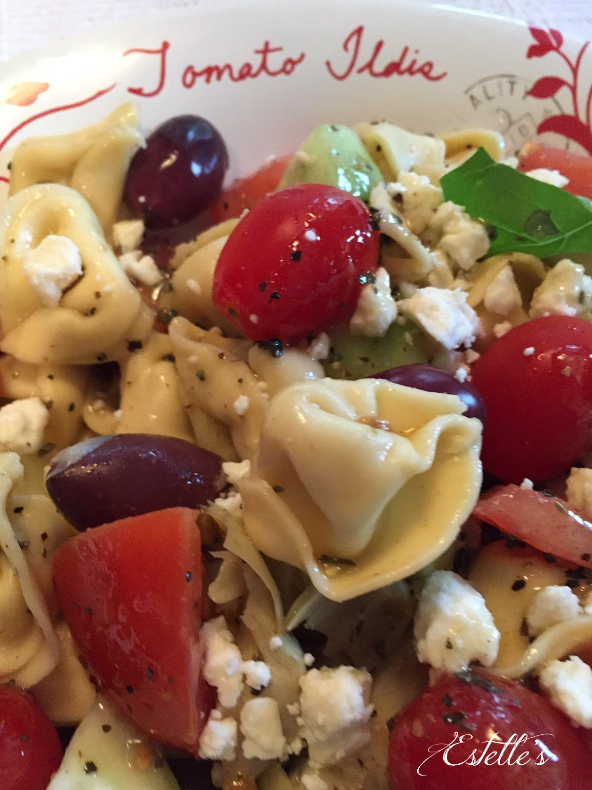 Estelle's SUMMER FRESH GREEK PASTA SALAD