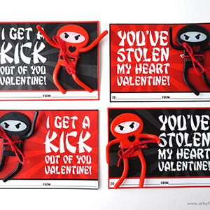 Ninja Valentines