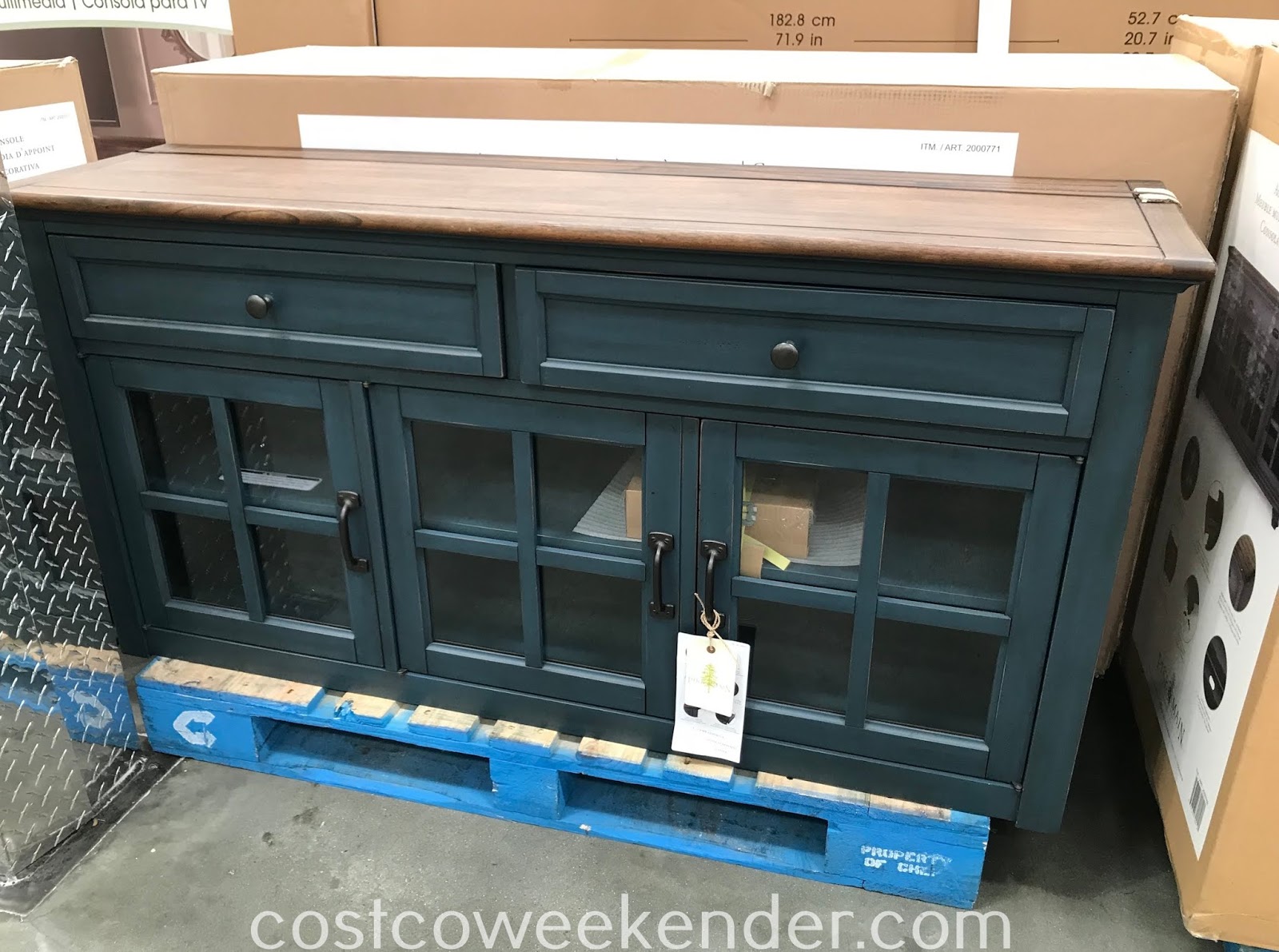 Pike & Main Annie Accent Console Costco Weekender