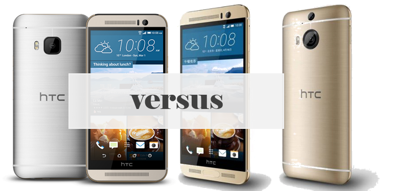 HTC One M9+ versus HTC One M9
