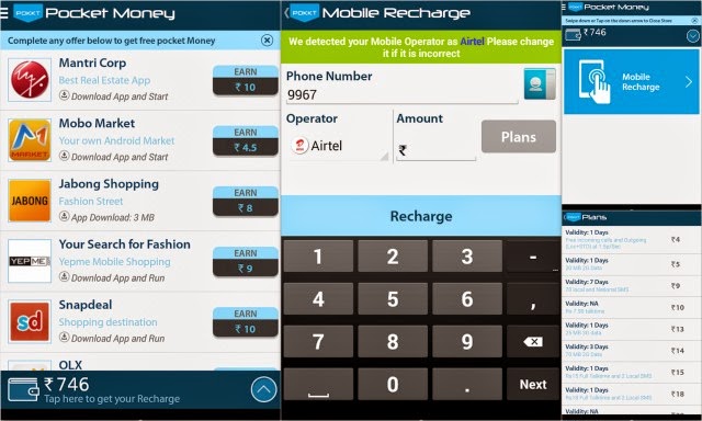 free mobile recharge android app