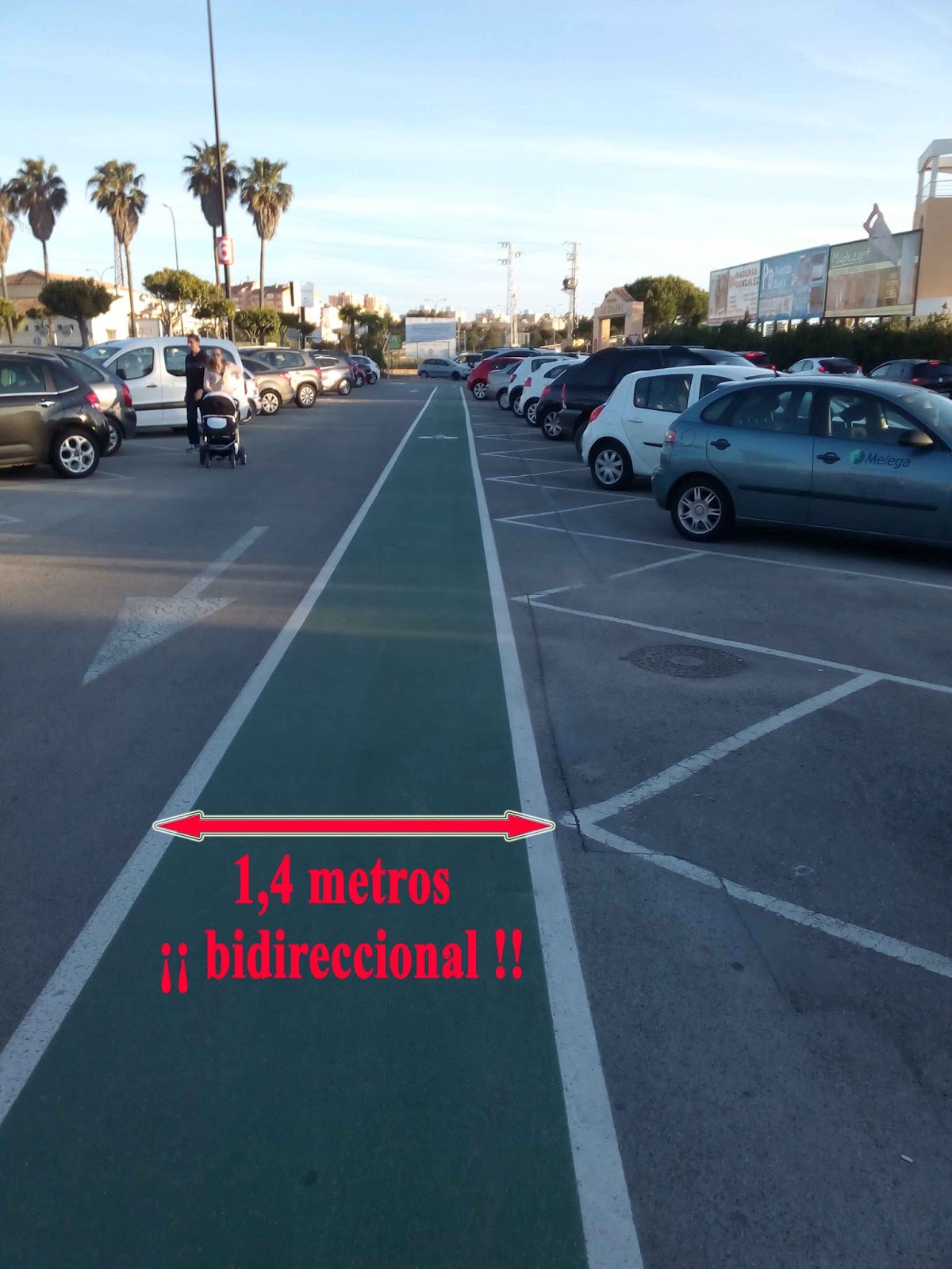 Asamblea Ciclista Bahía de Cádiz: Los despropósitos del carril bici en