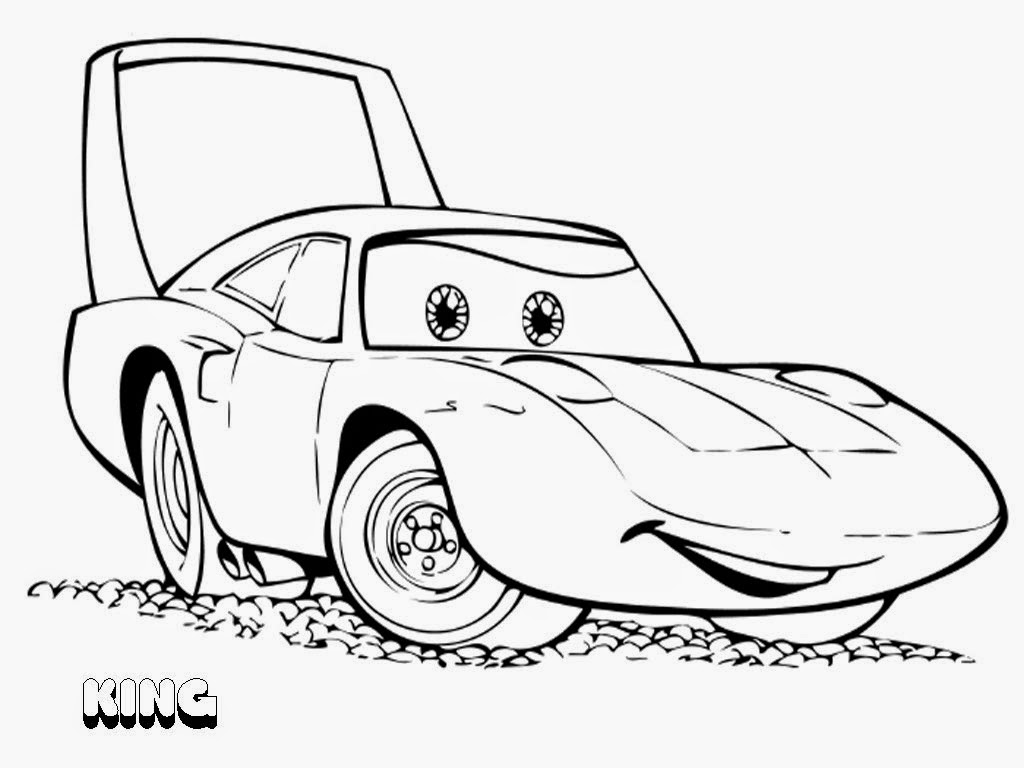 Mewarnai Gambar Mobil Cars - Mewarnai Gambar