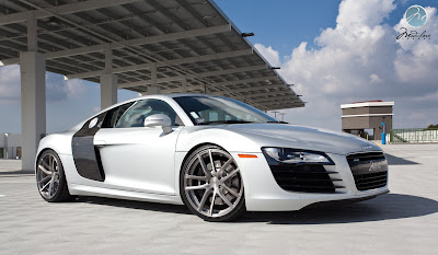 Fast Cars: Audi R8 Mid Engine Sports Car