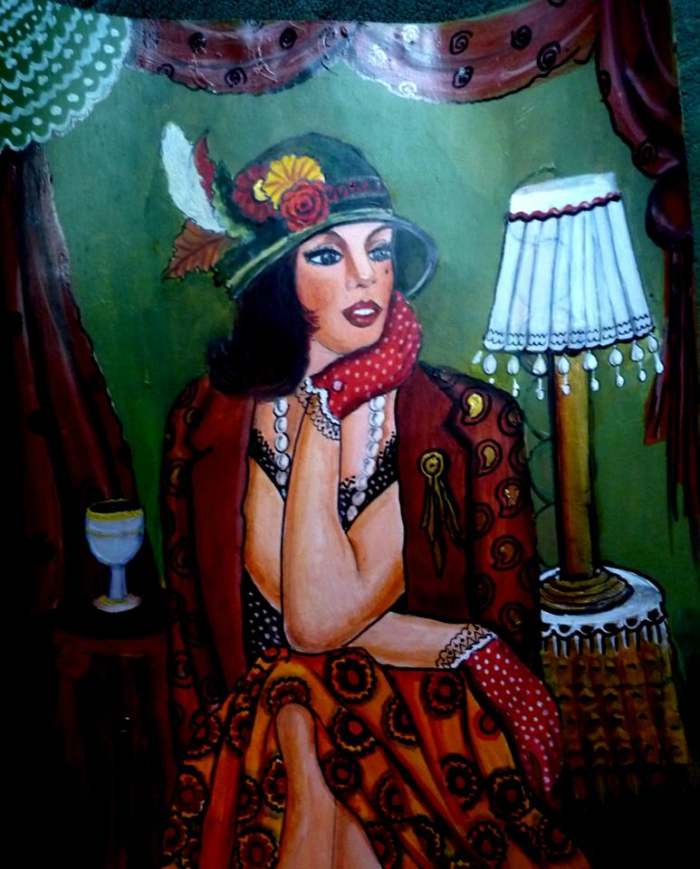 Грузинская художница. Maia Kvelidze