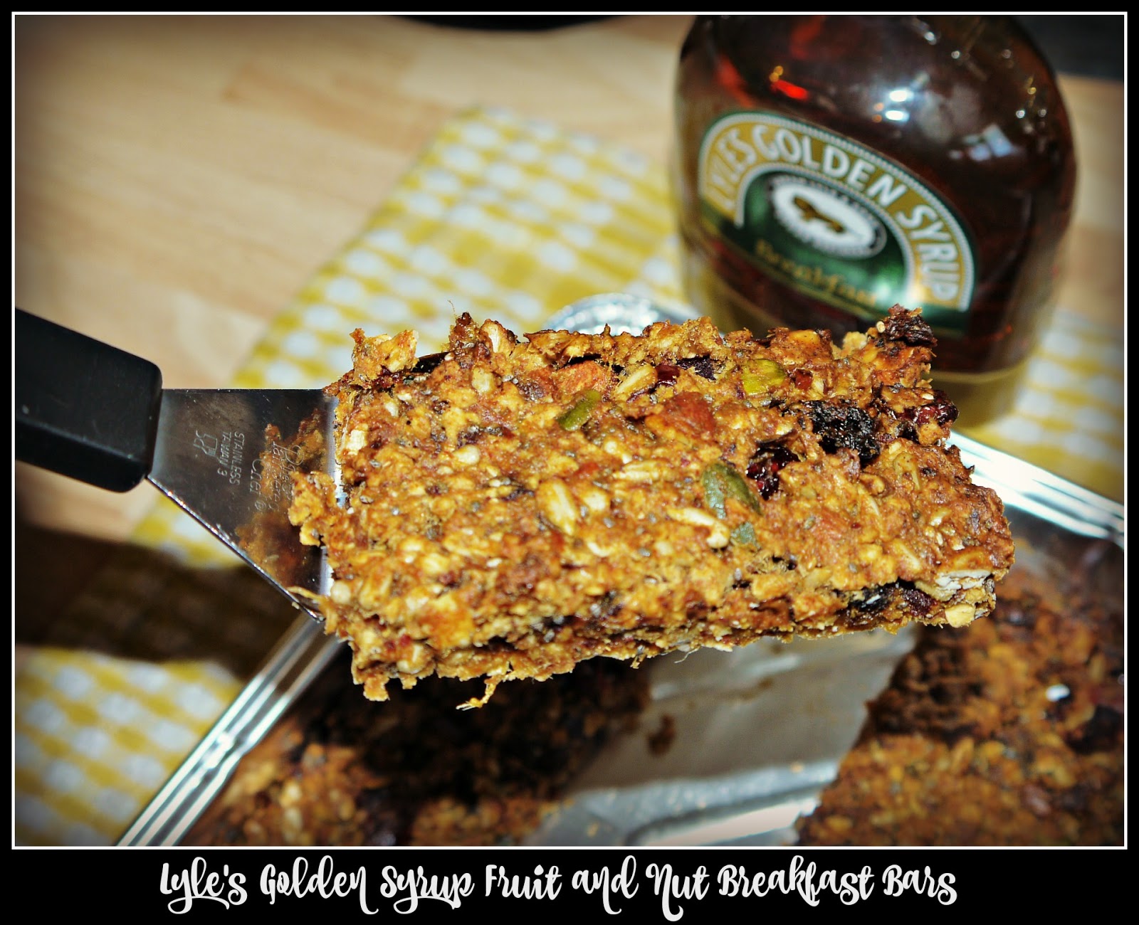 Inside the Wendy House Fruit and Nut Breakfast Bar Recipe with Lyle's