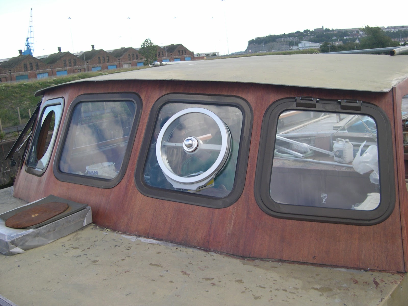 The Stays'l Schooner " Prince Madoc".......The Boats Progress front