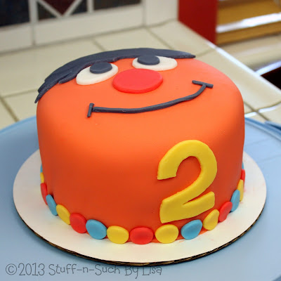 Ernie Sesame Street Cake