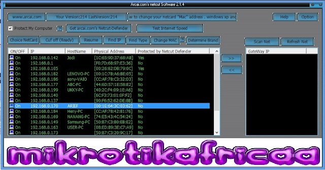 حلول اجتهادية لحل مشاكل اختراق برنامج Net Cut ومعرفه الماكات