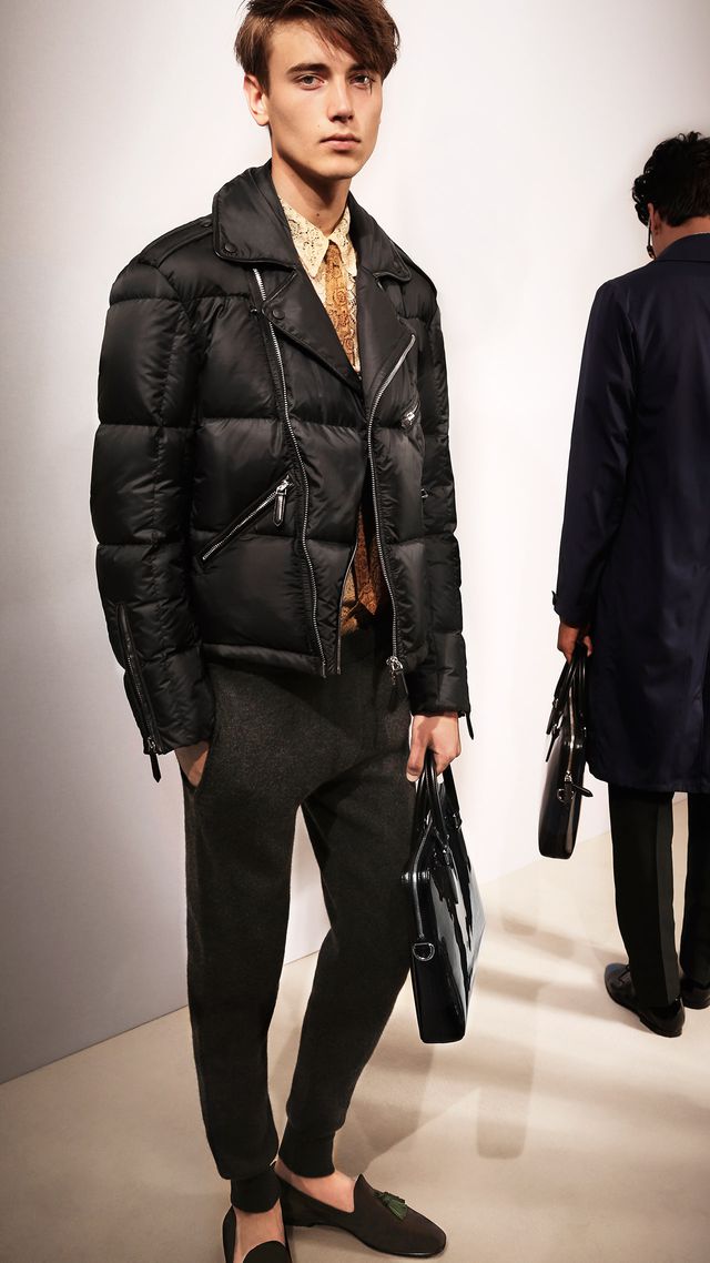 Amber Critchley-Hair: LC:M Burberry Prorsum Menswear SS16