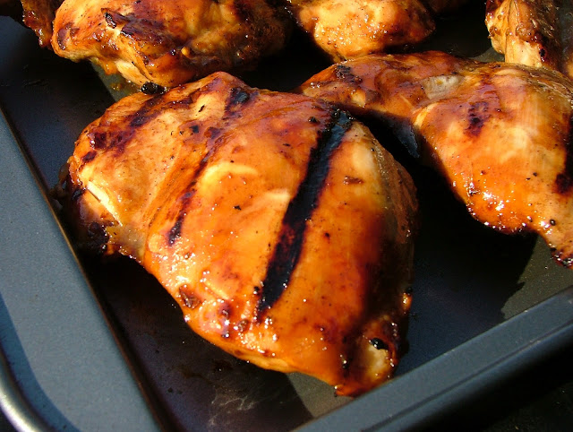 Sticky Barbecued Chicken Thighs: Easy Main Dish for Summer