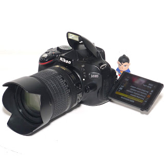 Kamera DSLR Nikon D5100 Lensa 18-105mm VR